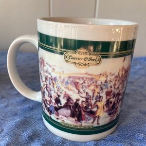 Currier and ives central park mugs